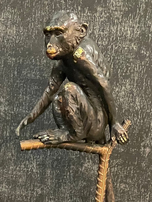 SITTING MONKEY ESTATUA