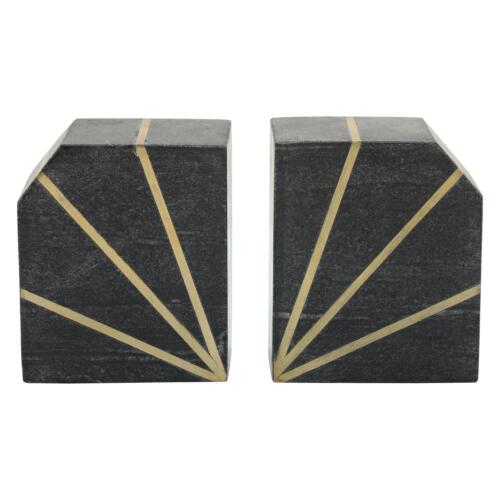 BOOKENDS MARMOL GRIS